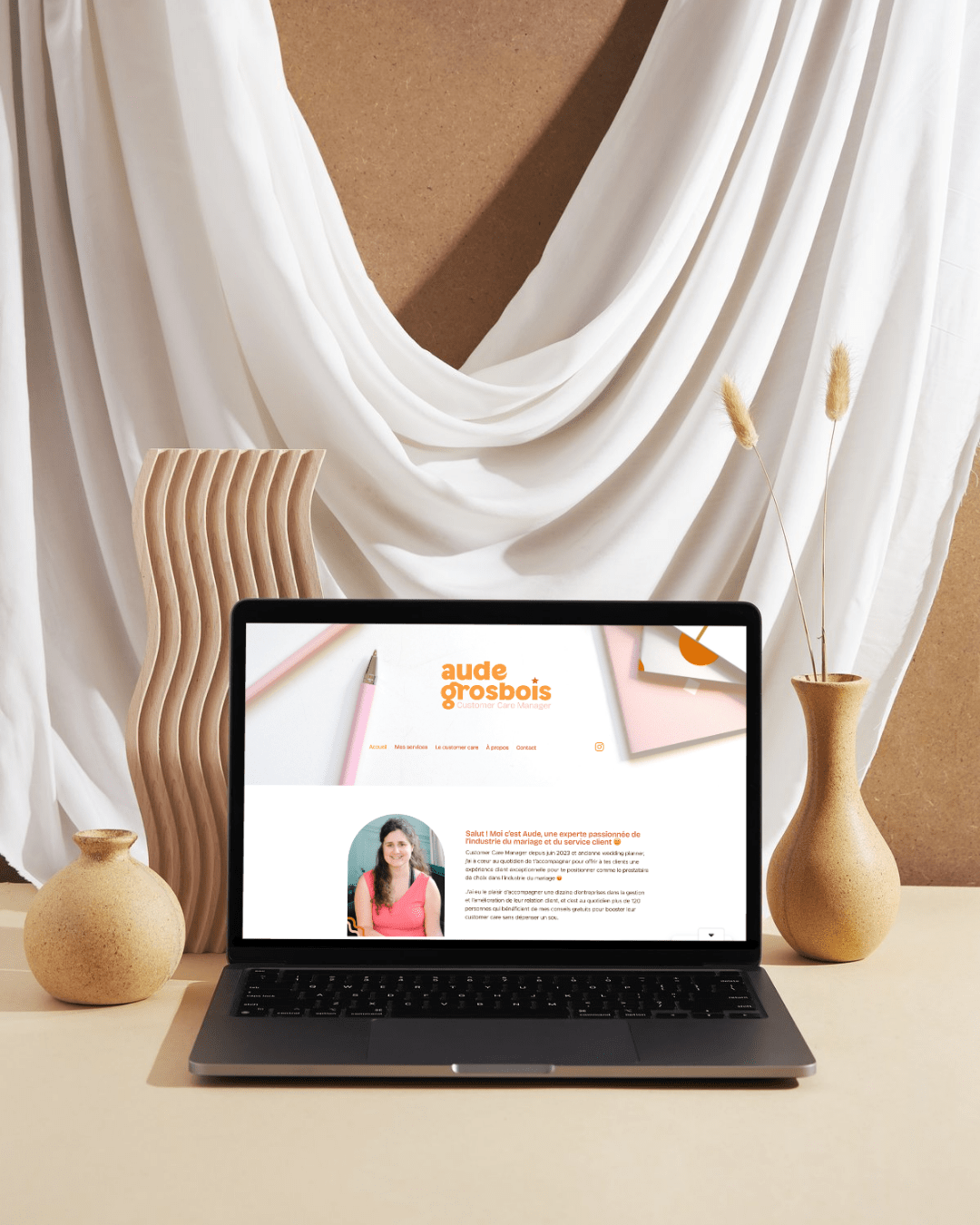Aude Grosbois - site internet Aude Grosbois Customer Care manager (2)