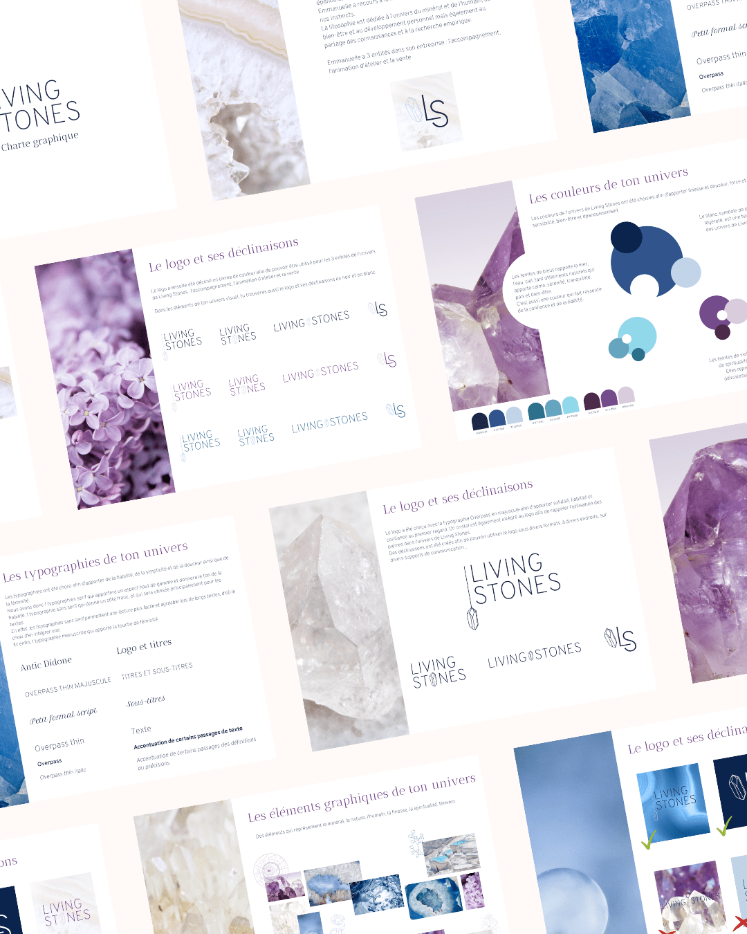 Living Stones - identité visuelle