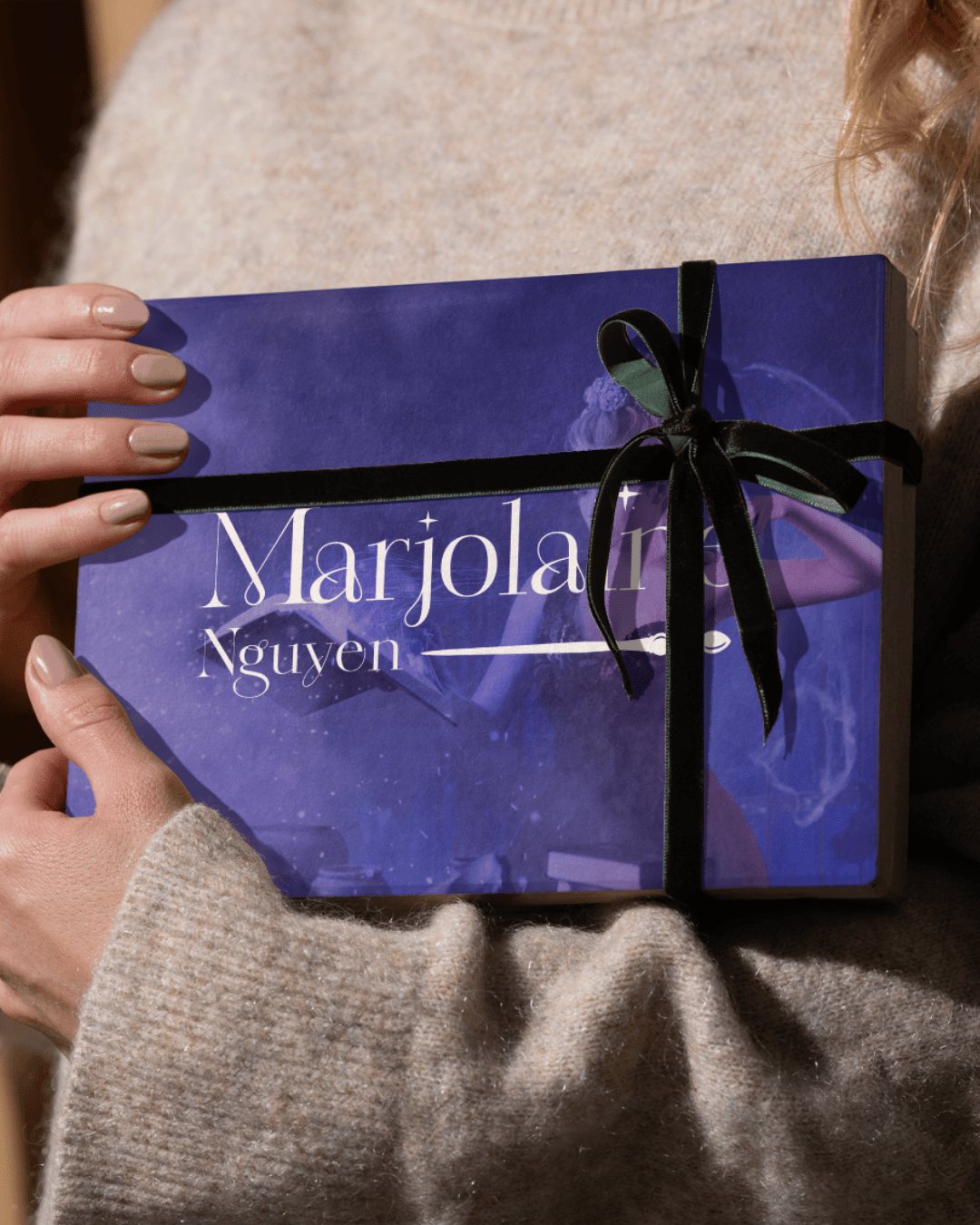 Marjolaine Nguyen - mockup logo Présentation de l'identité visuelle de Aude Grosbois, Customer Care Manager