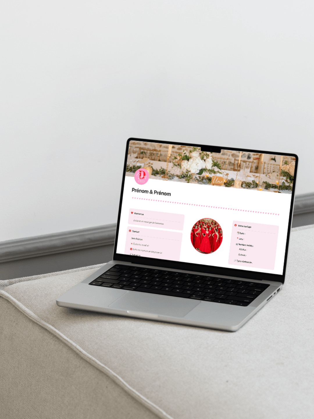 D Day Wedding Planner - espace notion sur mesure - studio azana