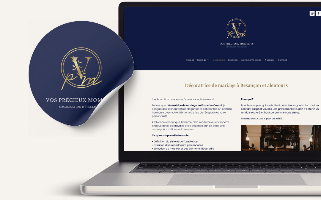 Vos précieux moments • Wedding planner, officiante de cérémonie et décoratrice